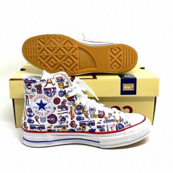 Converse CHUCK 70 ABA Shoes Women High Top Canvas Casual 169650C 8 Size Sneakers - Picture 2 of 11